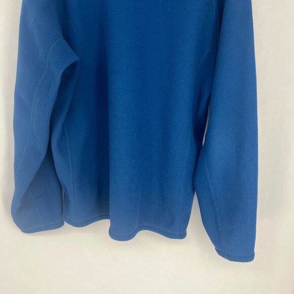 North Face Blue Quarter Zip - Size L - Picture 10 of 11